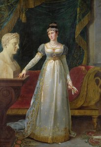 Marie Pauline Bonaparte (1780-1825) Princess Borghese, 1808 by Robert Lefevre